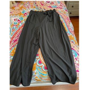 Charlotte Russe Black Flare Dress Pants 2X